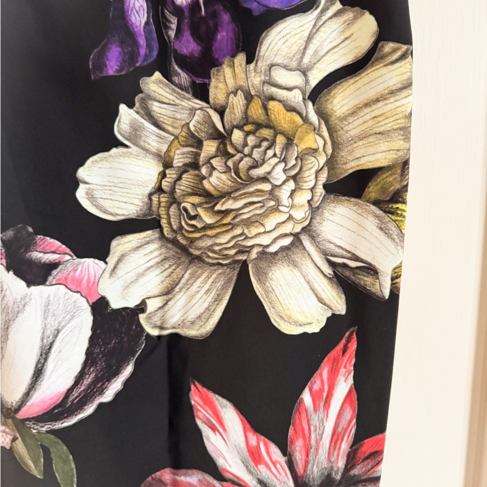Chiara Boni La Petite Robe Floral Print Sheath Dress NWT Size 44 (US 8) - Picture 3 of 8